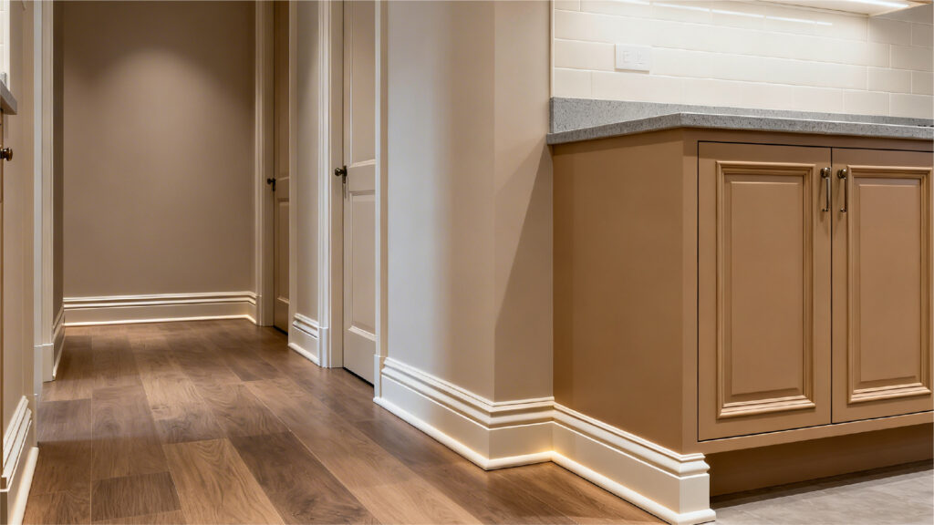 New hardwood flooring being integrated with existing floors in a Philadelphia home