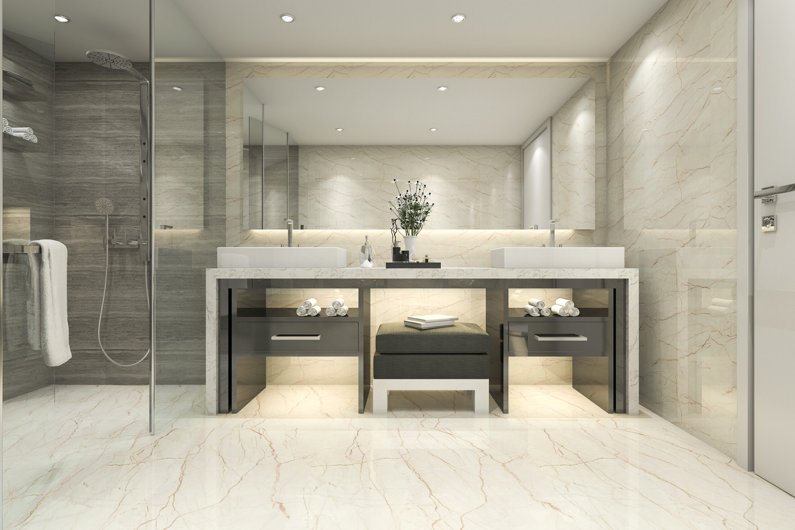 Optimizing Storage in Center City Condo Kitchens shown in a realistic Center City, PA residential construction setting.
