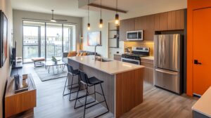 Kitchen Galley Layout Conversions in Historic South Philadelphia Rowhomes shown in a realistic South Philly, PA residential construction setting.